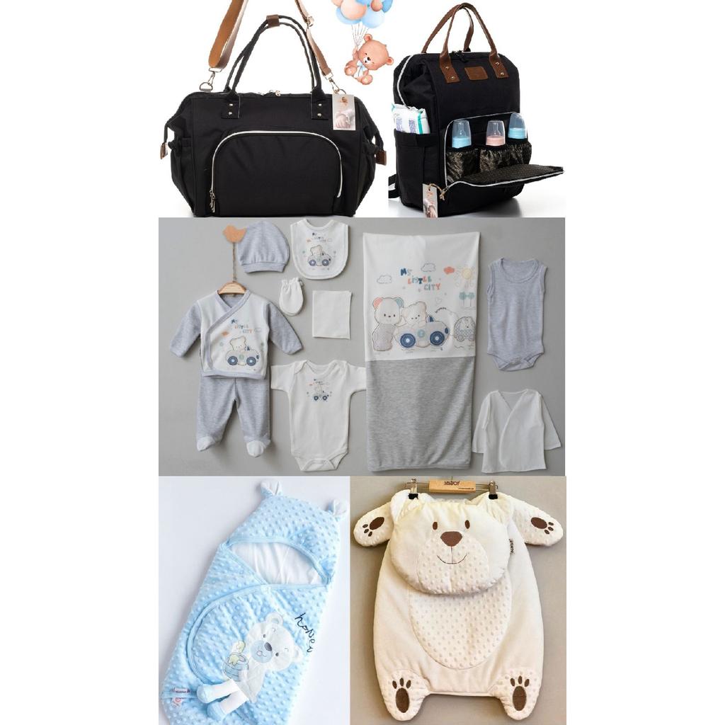 Organic Baby 8 Piece Hospital Release Unisex Coffee With Milk