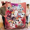 The Binding of Isaac 2D Flat Pattern Flannel Blanket High quality All Seasons Warmth and Comfort Perfect for Christmas Gifts.PMT0914027