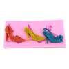 Commodity Chocolate Heels 3d Fondant Mold Decoration Shoe Mold Lady Wedding Cake Decoration Mould Silicone Cak