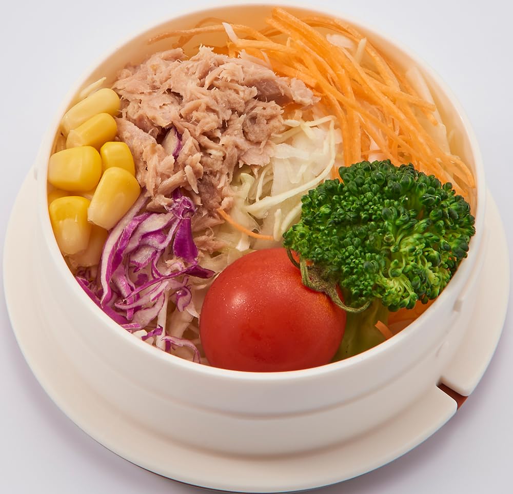 Reach Will Thermos 500ml Insulates for Hot or Cold Lightweight Compact Size with Handle for Easy Easy Side Dish Container the Side Dish RME-50IV,