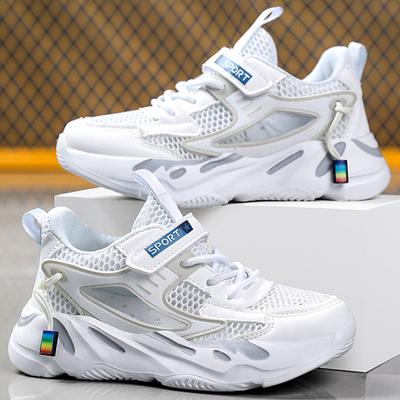 Big Boys Summer Hollow Boy's Sports Shoes Velcro Ultra-light EVA Children's Sports Shoes