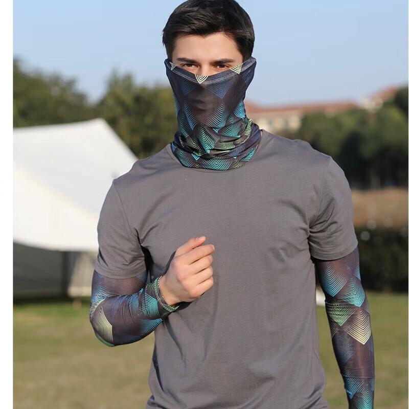 Cycling Sun Protection Ice Silk Face Mask & Neck Gaiter