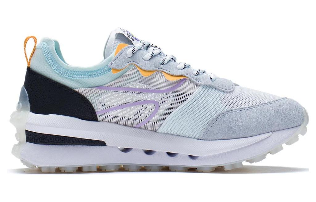 Li Ning Square And Round V2 Casual Shoes Women's Low Top Standard White/Dawn Gray/Black AGCS026-1
