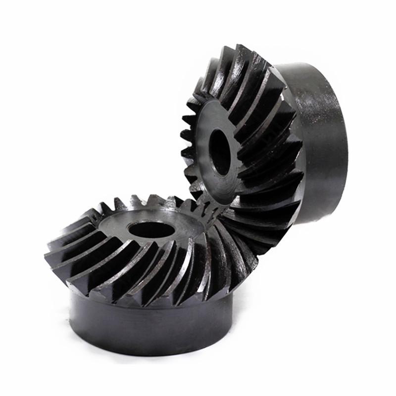 1:1 Roată dințată conică spirală de oțel de precizie 1M 30T 6MM 1.5M 15/18/20/22/24/25 Dinți 2M 15/18/20 Dinți Oțel Carbon ROATĂ BUNĂ