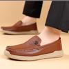 Fashion Fashion Cow Leather Driving Shoes for Men Spring Autumn Soft-soled Casual Men's Loafers Designer Light Slip-on Luxury Shoes Male