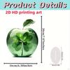 2D Flat Acrylic Table Decoration ST Patricks Day Ornament Collectible Gift Accent Desktop Apple