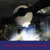 Welding-Magnifying Glass with 2 LED Light Lens-Auxiliary Clip Loupe-Desk Top Magnifier-Third Hand Soldering Repair Tool