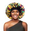 African Large Women Bonnet Satin Ribbon Sleep Cap Elastic Band Women Head Wrap Ladies Night Sleeping Cap Turban Chemo Hat