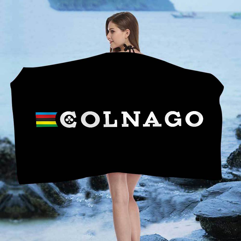 Colnago Logo Beach Towel Colorful Bath Towels For Girl Microfiber Quick Dry Sand Free Beach Yoga Spa Gym Pool