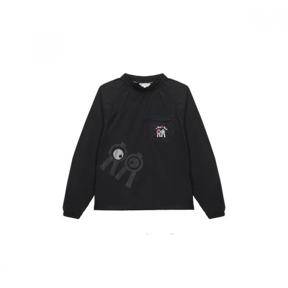 Rolling Rollie Unisex New Windbreaker Alpha Black S