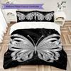 Sparkle Jewel Pattern Bedding uilt Set uilt Cover Pillowcase Home Decoration Birthday Gift (1 * duvet cover + 2 * pillowcase without core)