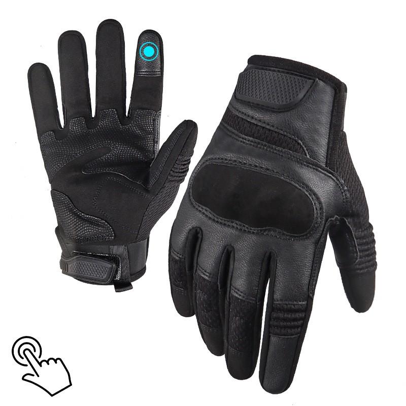 Tactical Cycling Gloves With Touchscreen Compatibility Outdoor Sports Anti-Slip Full Finger Mountain Biking Hiking