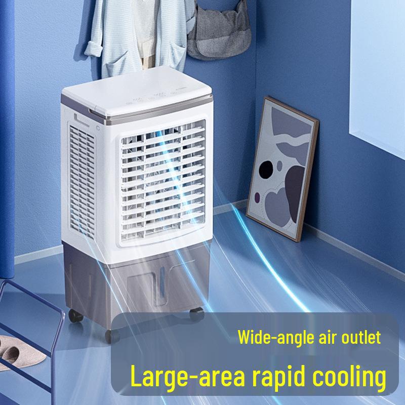 Compact Air Conditioner Fan - Water-Cooled Household & Industrial Cooling Solution