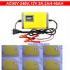 12V 2A Full Automatic Smart Car Battery Charger Lead Acid GEL Intelligent Motorcycle Charger with LCD Display