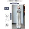 Narrow version wide-leg pants women's pants spring and autumn new straight loose drape casual small mopping sweatpants