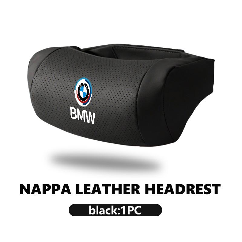 Car Accessories Seat Headrest Auto Logo Neck Pillow For BMW M Performance E36 E46 E60 E90 E91 E92 E93 F30 F20