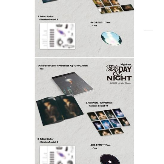 JUNHEE - მინი 1-ლი [პირველი დღე და ღამე] - გამოშვება 2025-09-12