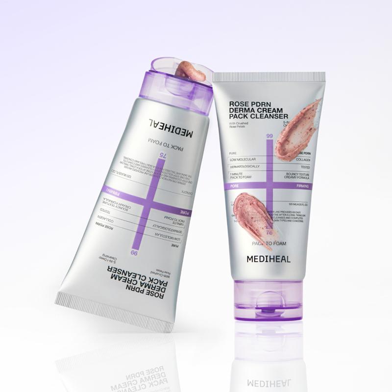 Mediheal Rose PDRN Derma Cream Pack Reiniger 120ml