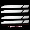 2/5 Pairs RC 450 RC Helicopter Glass Fiber 325mm Main Blade For Align Trex RC Helicopter