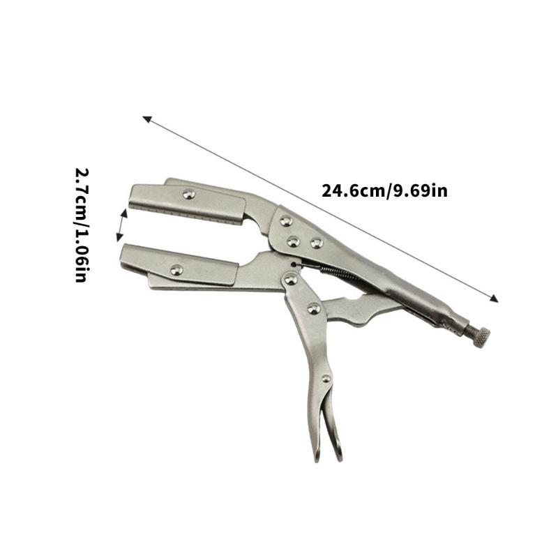 Ergonomic Design 10Inch Hose Clamping Tool Compact Lightweight Multifunctional for Home and Industrial Applications