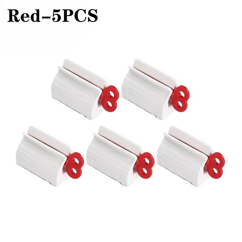 1-50PCS Toothpaste Squeezer with Colorful Nozzle Dishwasher Safe Manual Squeeze Tool for Bathroom Hygiene Toothpaste Roller