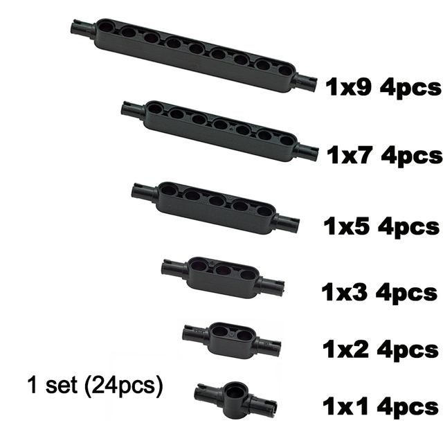 Mattoncini Pezzi Tecnici Foro Braccio Perni Connettori Bracci Sollevamento Mattoncini Compatibili Telaio Base 64179 39794 67491 65803 Mattoncini