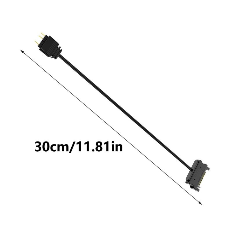 5V 3Pin Computer Motherboard Extension Cable ARGB Extension Adapter Cable ARGB Power Connector For PC Motherboard