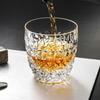 Christmas Gifts High-appearance-level Water Cups Creative Crystal Glass Beer Spirits Cups Bar Whisky and Foreign Wine Glasses