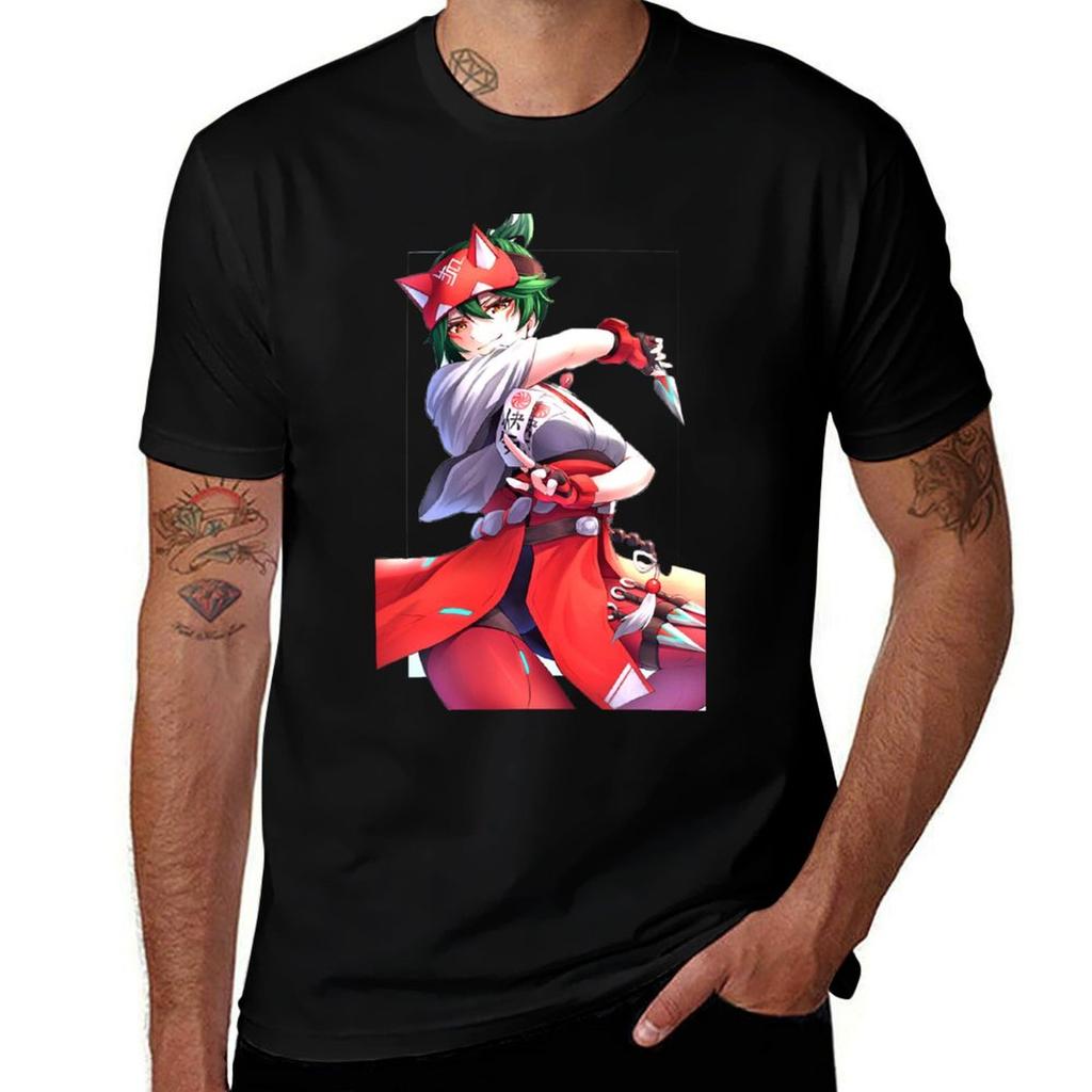Kiriko Video Game Tshirt Tshirt Casual Breathable Short Sleeve Top