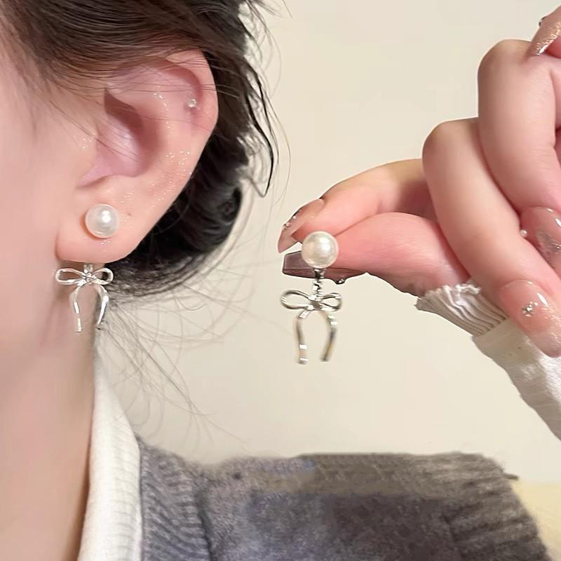 High-end Temperament Silver Earrings for Women