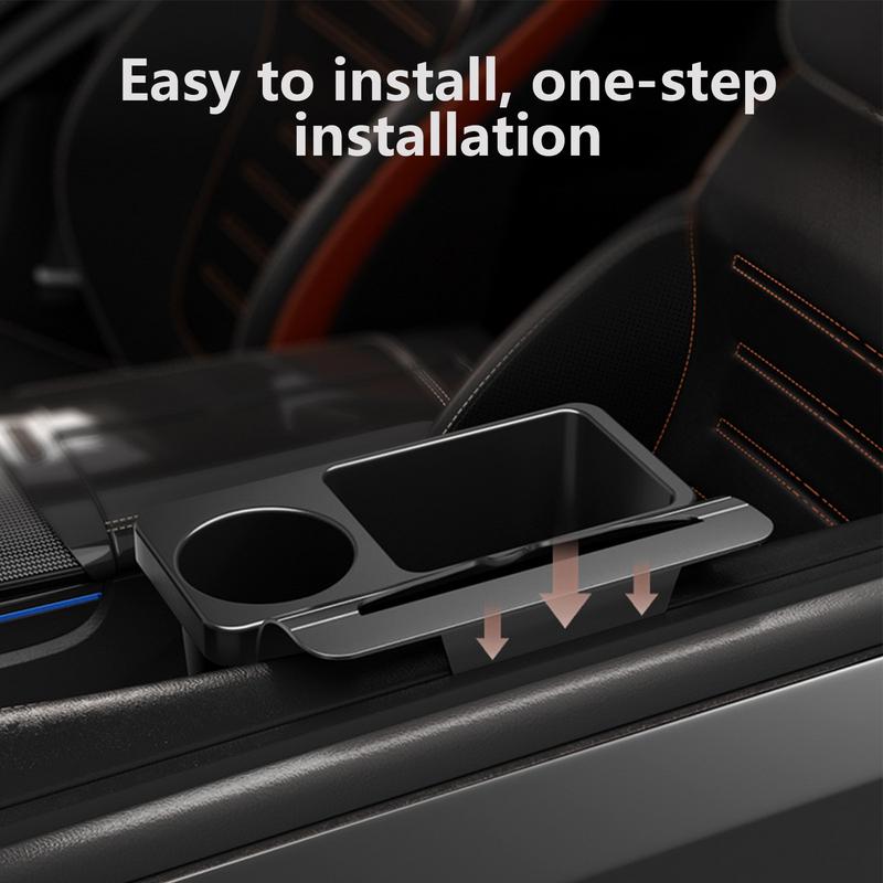 1PC Universal Car Cup Holder Air Conditioning Vent Drink Ashtray Fixed Cup Holder Multi-function Interior Bracket Accessories