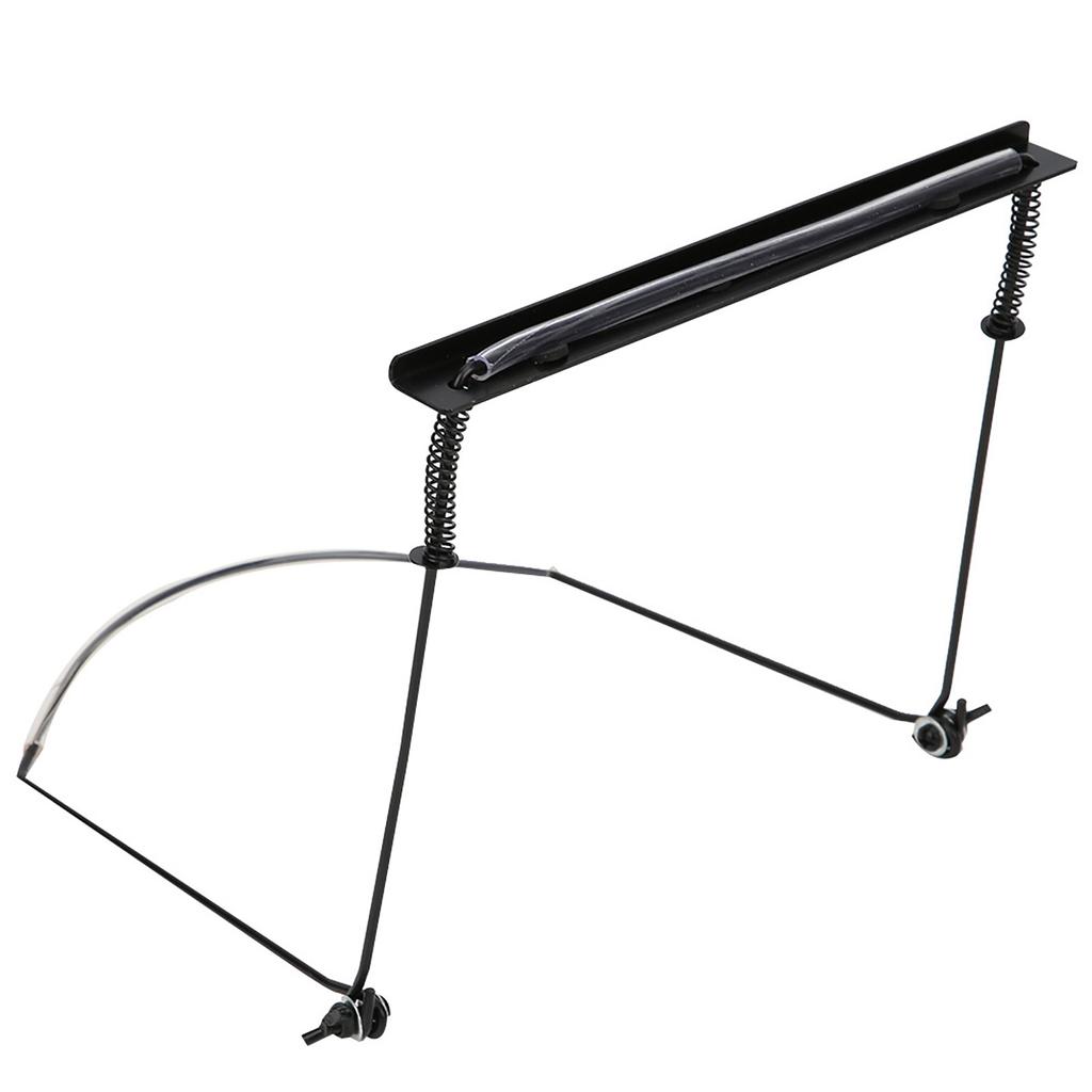 24‑Hole Harmonica Stand Adjustable Neck Bracket Musical Wind Instrument AccessoriesBlack
