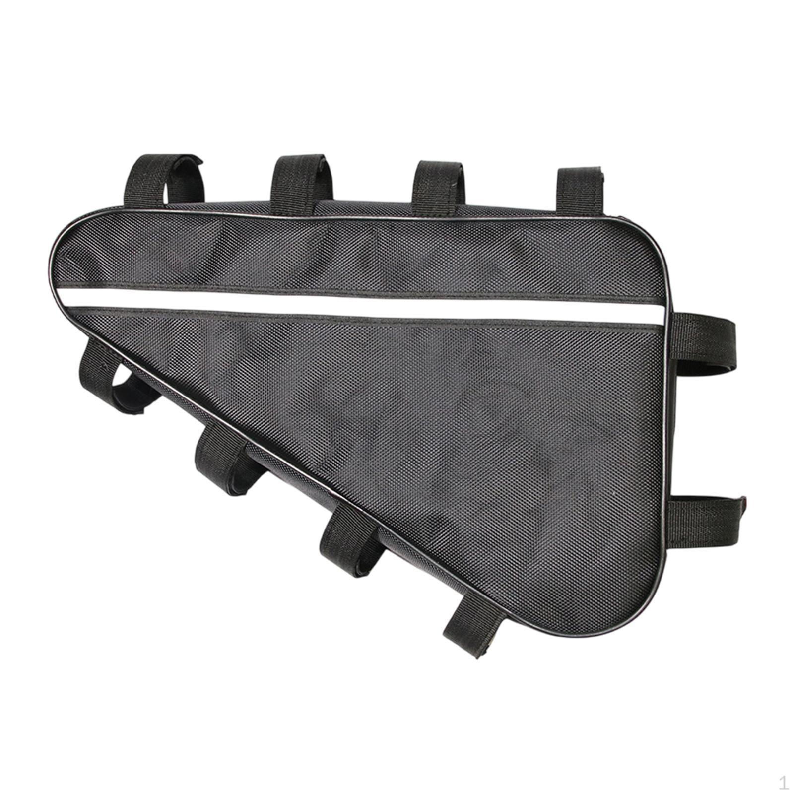 

Сумка для хранения рамы велосипеда, велосипедный треугольный верхний трубчатый задний портативный инструмент для ремонта, чемодан для велоспорта