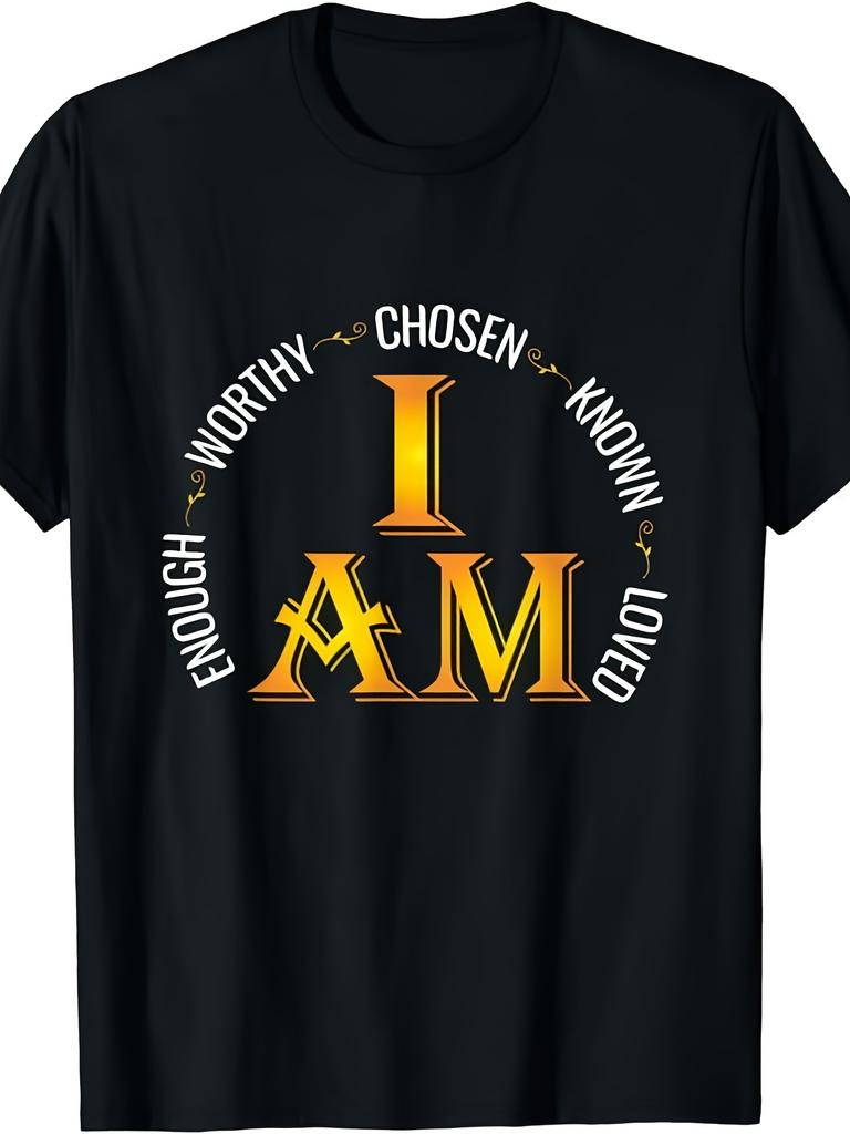 I Have Been Chosen, Worthy of Being Known and Loved. Christian-themed T-shirt, Unisex, 2025 Summer S