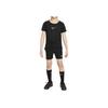 Nike Logo Print Casual Short Sleeve Shorts Set Kids Sets Black DH9484-011