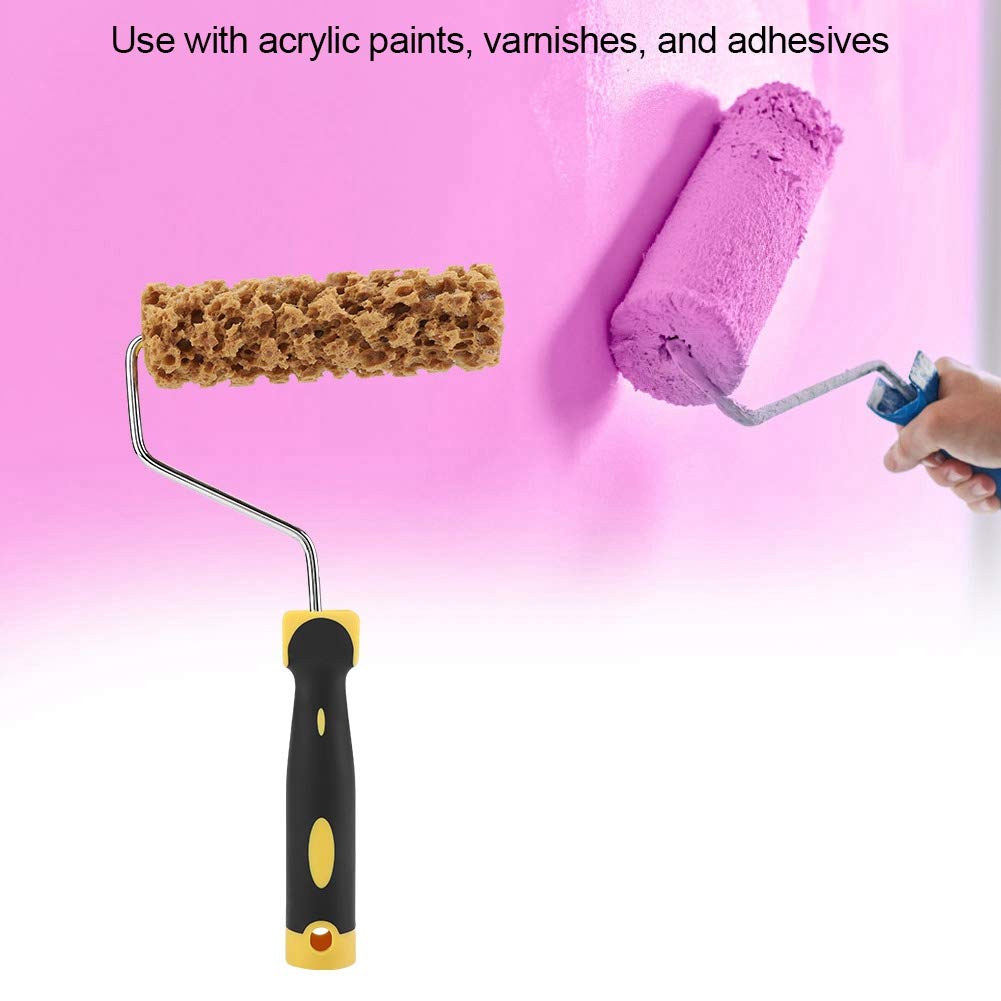 Paint Roller Foam Sponge Sea Sponge Roller for Textured Even with Painting Tool for DIY New Home Decor Brush, Roller, Painting, Pattern, Brushing,