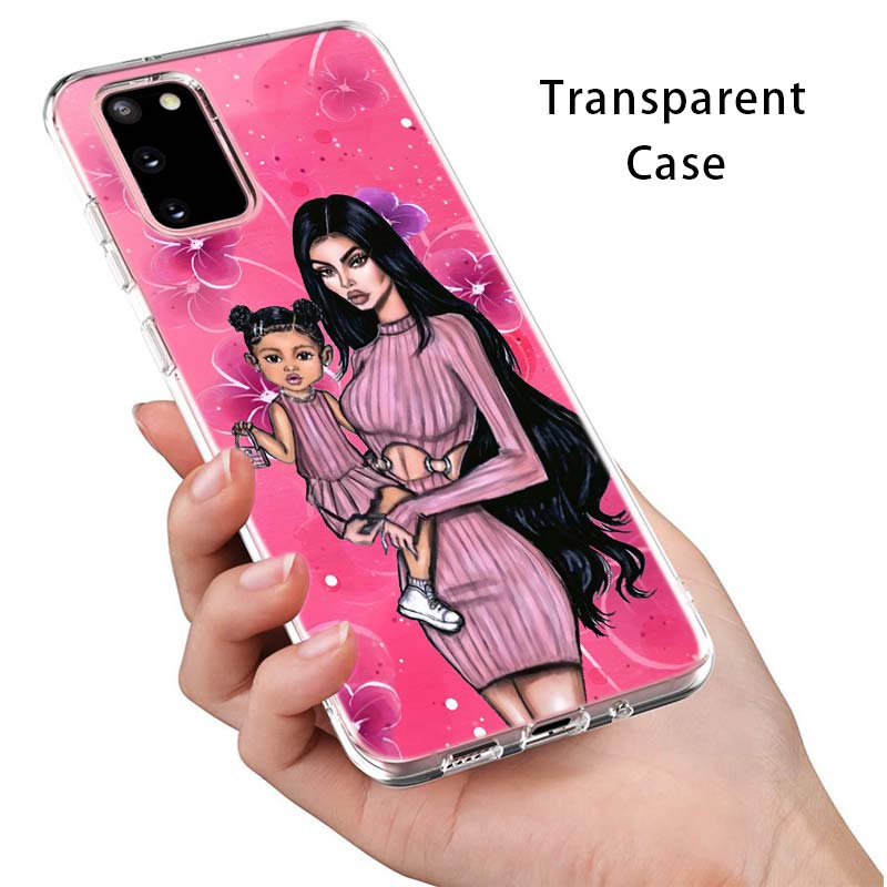 

Мягкий чехол для телефона Love Flower Mom Baby для Samsung Galaxy S22 Pro S21 S20 FE Ultra S10 S10E Lite S9 S8 Plus S7 S6 Edge Samsung S6 Edge