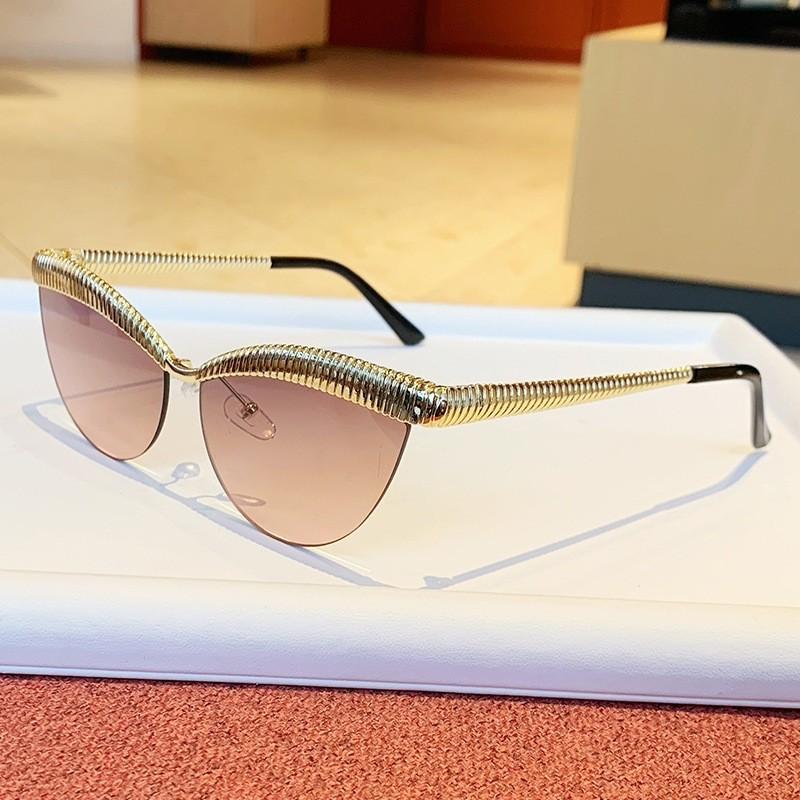 Cat Eye Sunglasses With Pc Lenses Uv400 For Fashionable Summer Travel