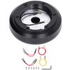 Car Steering Wheel Quick Release Short Hub Adapter Boss Kit 6 Hole Bolt Replacement for Mazda Miata NC RX8 2005‑2015