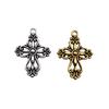 Vintage Cross Charms Multi Color Alloy Pendants For Religious Christian Jewelry