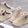 Winter Women's High Thickened Fleece Shoes Warm