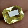 Natural 8.20 Ct Yellow Ceylon Sapphire Emerald Shape Loose Gemstone