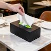 Rectangular Stainless Steel Tissue Box Wall-mounted Waterproof Napkin Storage Box Minimalist Moisture-proof Paper Towel Case Car