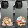Capa para Celular Figura de Palito Abstrata Cor Prata Shell Para IPhone 17 16 15 14 13 12 11 Pro Max Plus