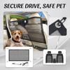 Filet Barrière pour Animaux de Voiture - Séparateur de Voiture pour Chien pour l'Arrière, Confinement Réglable pour Animaux dans les Véhicules (Modèle )