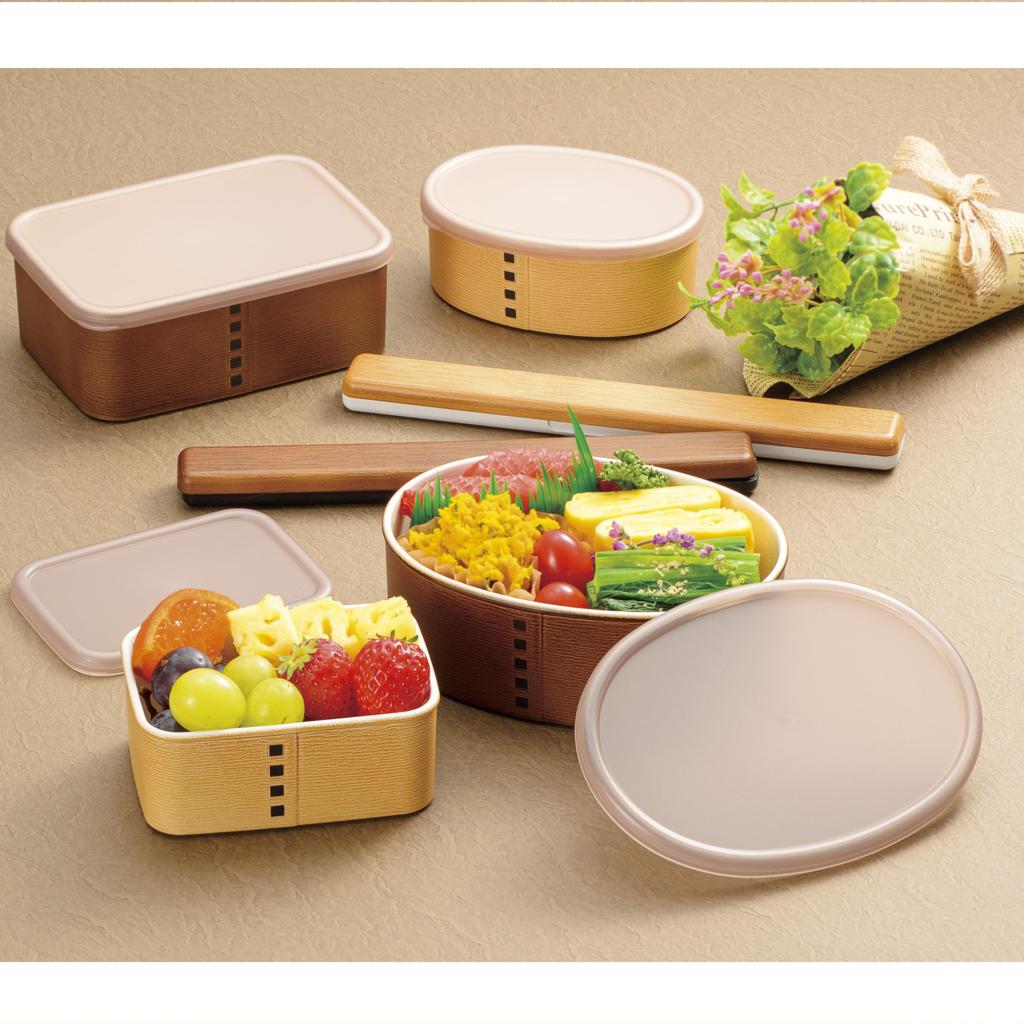 Mitani Yamanaka Lacquerware Wappa Storage Plain (Mitani) Container, Oval, 230ml, Wood, M18181-4