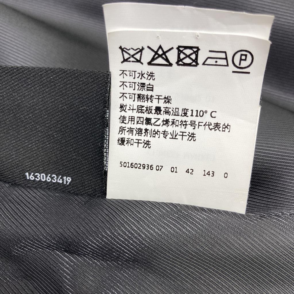 Max MaraWEEKEND 501602936 Charcoal Gray 100% Wool Chesterfield Coat coat 42 grayUsed