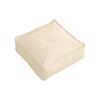 PU Leather Floor Cushion Square/Round Pouf Practical Tatami Sitting Mat  Bay Window