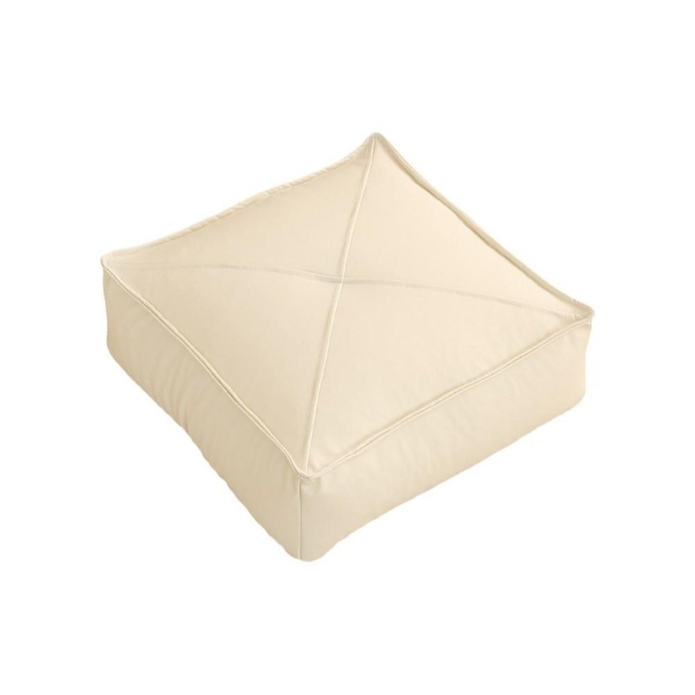 

Японский стиль татами сидячий мат ПУ кожа пуф портативная напольная подушка дом Beige Square