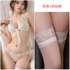 Sexy Underwear Embroidered Three-point Bra Open Panties Sexy Suit Female Passion Seduction Teasing Adult Free